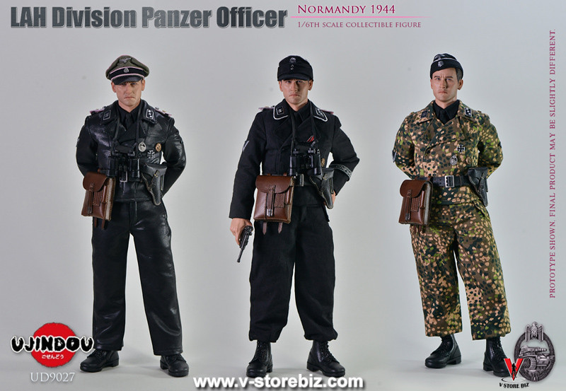 ミリタリー UJINDOU NO.UD9027 WWII Panzer Commander UJINDOU UD9027 WWII SS LSSAH Panzer Officer - V Store Collectibles