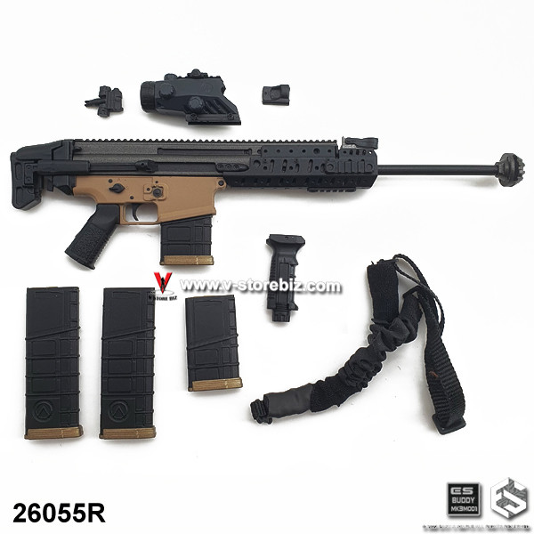 E&S 26055R PMC Field Recce SCAR-H Assault Rifle - V Store Collectibles
