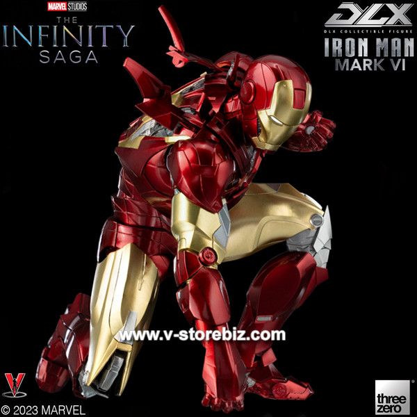 ThreeZero Marvel Studios: The Infinity Saga - DLX Iron Man Mk. VI