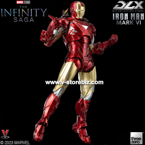 ThreeZero Marvel Studios: The Infinity Saga - DLX Iron Man Mk. VI
