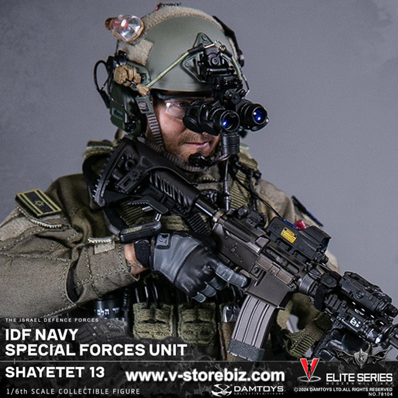 DAMTOYS 78104 IDF Navy Special Forces Unit - Shayetet 13 - V