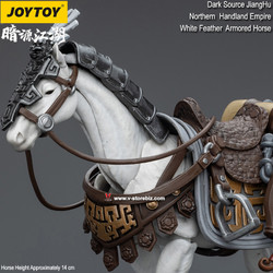 JOYTOY Dark Source JiangHu - Northern Hanland Empire: White Feather Armored Horse 