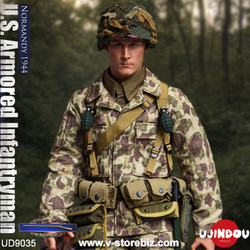 UJINDOU UD9035 WWII U.S. Armored Infantryman Normandy 1944 