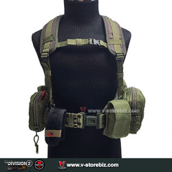 Soldier Story SSG-008 Agent Caleb Dunne Suspenders Belt & Pouches