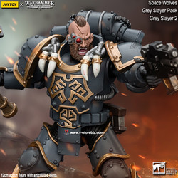 JOYTOY Warhammer The Horus Heresy: Space Wolves Grey Slayer Pack - Grey Slayer 2 (JT7516)