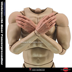  UJINDOU UD9041 WWII Wehrmacht-Heer Panzergrenadier Action Body
