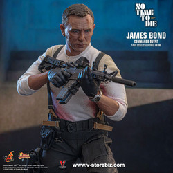 Hot Toys MMS804 No Time To Die James Bond (Commando Outfit)