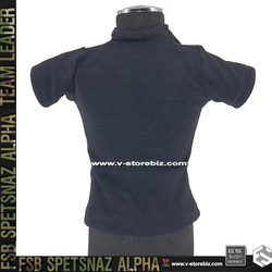 E&S 26071R FSB ALPHA Team Leader Black Tee