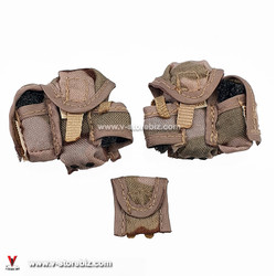 Toy Soldier Desert Camo Mag & Grenade Pouches