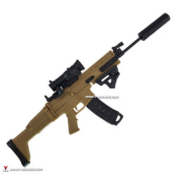 GFP V1 SCAR-L Rifle with Suppressor