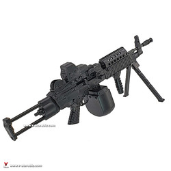 4D Models MK45 MOD0 SAW Gun