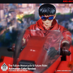 ACETOYZ ANS-003 1/15 The Future Motorcycle & Biker (Animation Colour Ver.)