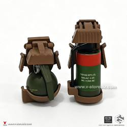E&S 26073B Paramilitary Grenades & Trigger Holster