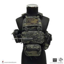 E&S 26073B Paramilitary FCPC V6 Plate Carrier & Pouches