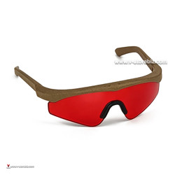 E&S 26075A SSO Sawfly Glasses (Red Lens)