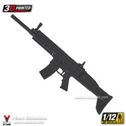 3D Printed 1/12 MK.17 SCAR Rifle (CA005.42)