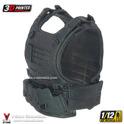 3D Printed 1/12 Tactical Vest Type 2 (CA 005.200)