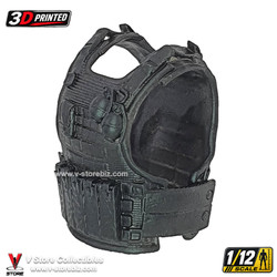 3D Printed 1/12 Tactical Vest Type 4 (CA 005.200)