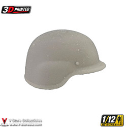 3D Printed 1/12 MICH Helmet Grey (CA005.201)