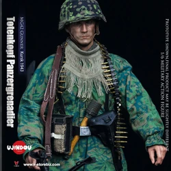 UJINDOU UD9075 WWII Totenkopf Panzergrenadier, MG42 Gunner Kursk 1943