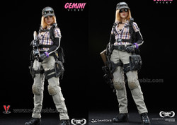 DAM DCG002 COMBAT GIRL series Gemini Vicky 