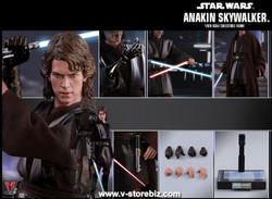 Hot Toys MMS437 Star Wars Episode III Revenge of the Sith Anakin Skywalker 