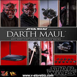 Hot Toys DX16 Star Wars Episode I: The Phantom Menace Darth Maul 