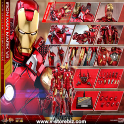 Hot Toys MMS500D27 The Avengers Iron Man Mark VII