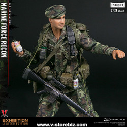 DAMTOYS PES009 1/12 Pocket Elite Series Marine Force Recon in Vietnam (WF2019 Shanghai Convention Edition)