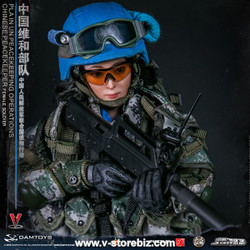 DAM 78067 Chinese Peacekeeper Female Soldier