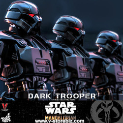 Hot Toys TMS032 Star Wars: The Mandalorian Dark Trooper 