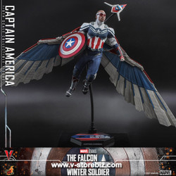 Hot Toys TMS040 The Falcon and the Winter Soldier Captain America