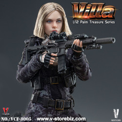 VERYCOOL VCF-3005 1/12 Black MC Camouflage Soldier : Villa