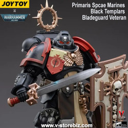 [SOLD OUT] JOYTOY  Warhammer 40K Primaris Spcae Marines Black Templars Bladeguard Veteran