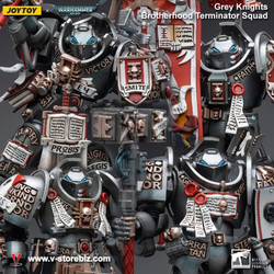 JOYTOY Warhammer 40K: Grey Knights Brotherhood Terminator Squad