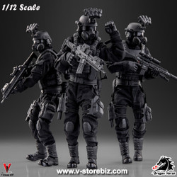 DRAGON HORSE DH-S002 1/12 SCP FOUNDATION SERIES MTF ZETA-9 ”MOLE