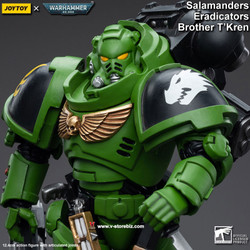 JOYTOY Warhammer 40K  Salamanders Eradicators: Brother T'Kren
