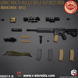 E&S 06001X-B USMC Multi-Roles Rifle Kit M27/M38 Marksman Rifle