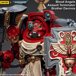 JOYTOY Warhammer 40K Blood Angels Assault Terminators Brother Davinos