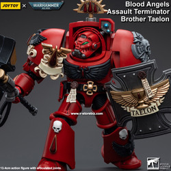 JOYTOY Warhammer 40K Blood Angels Assault Terminators Brother Taelon