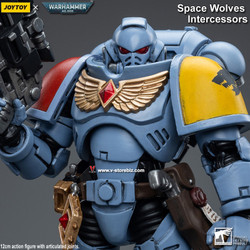 JOYTOY Warhammer 40K Space Wolves Intercessors