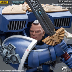 JOYTOY Warhammer 40K: Ultramarines Vanguard Veteran Sergeant