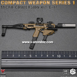 E&S 06038C Compact Weapon Series 1: Micro Conversion Kit G-17 (Tan)