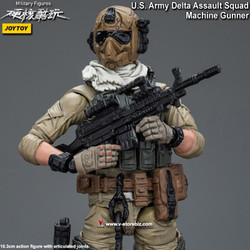 JOYTOY Military Series: U.S. Army Delta Assault Squad: Machine Gunner