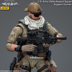 JOYTOY JT9558 U.S. Army Delta Assault Squad Support Gunner