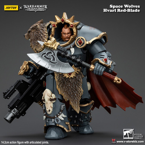 JOYTOY Warhammer Space Wolves Hvarl Red-Blade (JT00140) - V Store ...