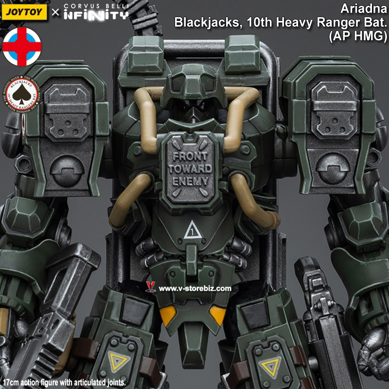 JOYTOY Corvus Belli Infinity: Ariadna Blackjacks 10th Heavy Ranger Bat (AP HMG)