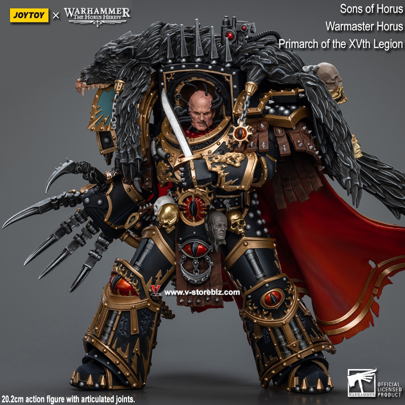 JOYTOY Warhammer The Horus Heresy: Warmaster Horus, Primarch of the XVIth Legion