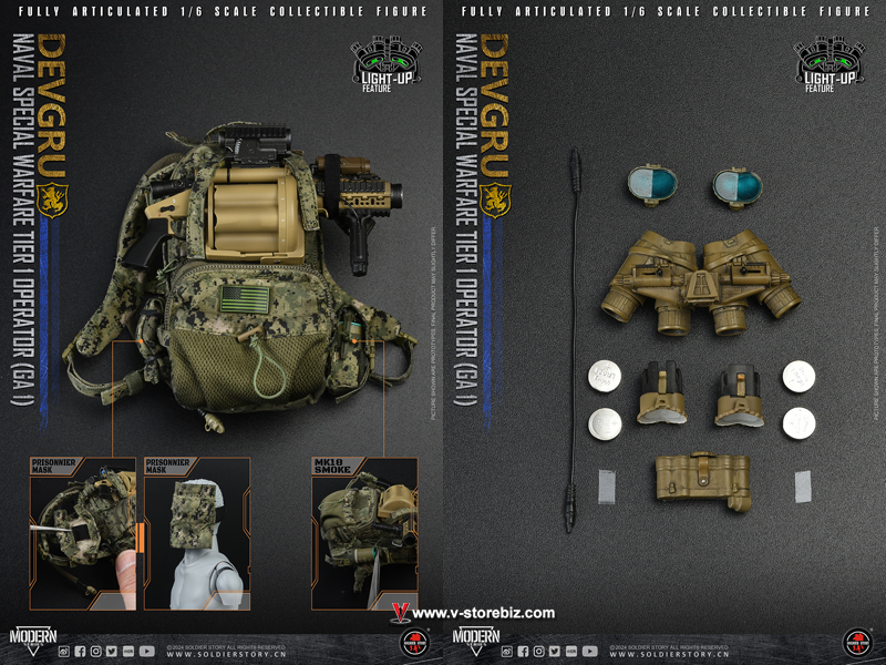 SOLDIER STORY SS135-A Naval Special Warfare Tier 1 Team Leader (GA 1)