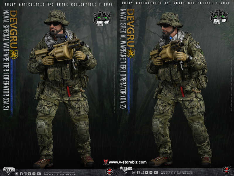 SOLDIER STORY SS136 Naval Special Warfare Tier 1 Recon Sniper (GA 2)